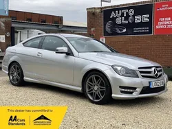 Silver Used 2012 Mercedes C220 AMG Coupe | £5,990 (Fair price)