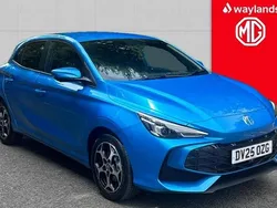 Blue Used 2025 MG MG3 Trophy Hatchback | £18,341 (Fair price)