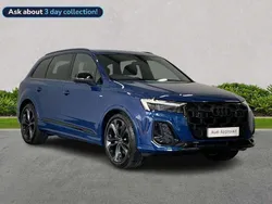 Blue Used 2025 Audi Q7 Black Edition SUV | £67,652