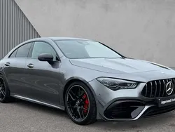 Grey Used 2023 Mercedes CLA45 AMG Coupe | £51,880 (Expensive)