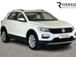 White Used 2021 VW T-Roc SE SUV | £14,290 (Good price)
