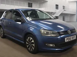 Blue Used 2015 VW Polo Hatchback | £4,195 (Fair price)