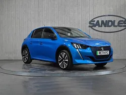 Blue Used 2021 Peugeot e-208 GTi Hatchback | £12,699 (Fair price)