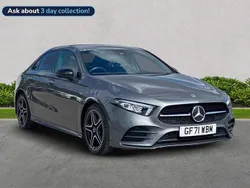 Grey Used 2022 Mercedes A200 AMG Line Premium Sedan | £23,599 (A bit pricey)