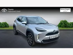 Silver Used 2022 Toyota Yaris Hybrid Design Hatchback | £20,904 (Expensive)