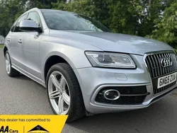 Silver Used 2015 Audi Q5 S-line plus SUV | £10,495 (Good price)