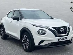 White Used 2021 Nissan Juke Acenta SUV | £12,624 (Fair price)