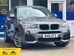 Grey Used 2016 BMW X3 M Sport SUV | £14,200 (Fair price)