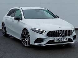 White Used 2022 Mercedes A35 AMG Premium Hatchback | £25,998 (Fair price)