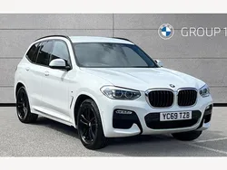 White Used 2019 BMW X3 M Sport SUV | £27,500 (Good price)