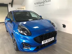 Blue Used 2020 Ford Puma ST-Line Hatchback | £14,995 (Fair price)