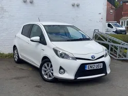 White Used 2012 Toyota Yaris Hybrid T4 Hatchback | £8,750 (Fair price)