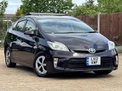 Black Used 2012 Toyota Prius Hatchback | £7,250 (Fair price)