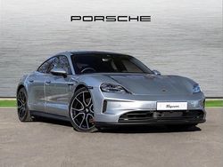 Silver Used 2025 Porsche Taycan Sedan | £90,940 (Expensive)