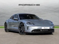 Silver Used 2025 Porsche Taycan Sedan | £92,940 (Expensive)