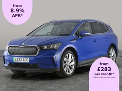 Blue Used 2022 Skoda Enyaq iV SUV | £20,063 (Good price)