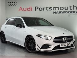 White Used 2022 Mercedes A35 AMG Premium Plus Hatchback | £31,240 (Fair price)