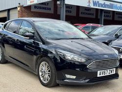Black Used 2018 Ford Focus Zetec Hatchback | £7,950 (Good price)