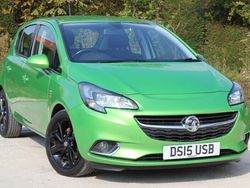 Green Used 2015 Vauxhall Corsa SRi Hatchback | £3,995 (Fair price)