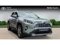 Green Used 2021 Toyota RAV4 Hybrid Design SUV | £23,495 (Super price)