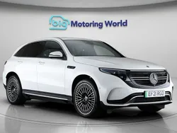 White Used 2021 Mercedes EQC400 AMG Line Premium SUV | £23,500 (Fair price)