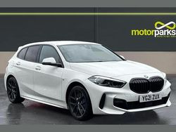 Alpine white gloss Used 2021 BMW 116 M Sport Hatchback | £18,250 (Fair price)