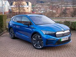 Blue Used 2023 Skoda Enyaq iV vRS SUV | £32,990 (Fair price)