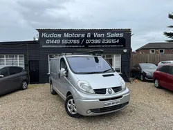 Silver Used 2014 Renault Trafic Van | £3,950