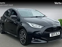 Black Used 2022 Toyota Yaris Hybrid Design Hatchback | £15,988 (Good price)