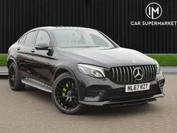 Black Used 2017 Mercedes GLC250 AMG line Coupe | £21,485 (A bit pricey)