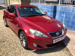 Red Used 2008 Lexus IS220d Sedan | £2,995
