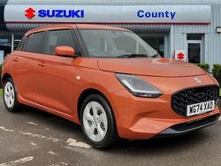 Orange Used 2024 Suzuki Swift Hatchback | £16,700