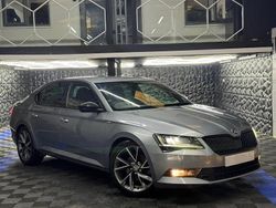 Grey Used 2018 Skoda Superb SportLine Hatchback | £8,495 (Fair price)
