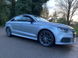 Silver Used 2017 Audi A3 Black Edition Sedan | £8,995 (Fair price)