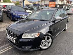 Black Used 2009 Volvo V50 R-Design Estate | £2,495 (Fair price)