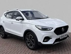 White Used 2022 MG ZS Exclusive Sedan | £12,470 (Fair price)