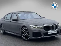 Grey Used 2019 BMW 745e M Sport Sedan | £28,990 (Fair price)