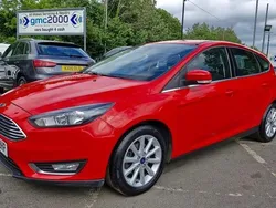 Red Used 2018 Ford Focus Titanium Hatchback | £7,295 (Good price)