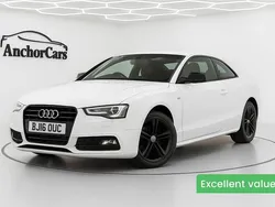 White Used 2016 Audi A5 S-Line Coupe | £10,862 (Good price)