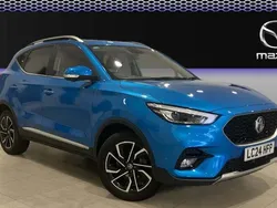 Blue Used 2023 MG ZS Exclusive Sedan | £14,790 (Fair price)