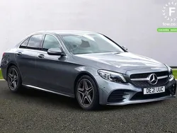 Grey Used 2021 Mercedes C220 AMG Line Premium Sedan | £22,799 (Fair price)