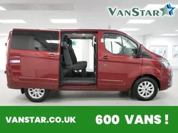 Red Used 2020 Ford Transit Custom Limited Estate | £17,689 (Super price)