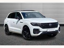 White Used 2022 VW Touareg Black Edition SUV | £43,282 (Fair price)