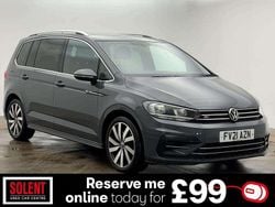 Grey Used 2021 VW Touran R-line MPV | £19,990 (Fair price)
