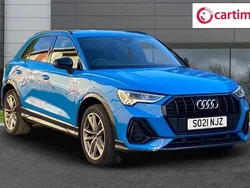 Blue Used 2021 Audi Q3 Black Edition SUV | £23,250 (Fair price)