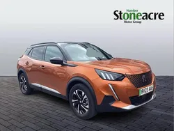 Orange Used 2023 Peugeot e-2008 GTi SUV | £16,153 (Fair price)