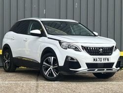 White Used 2020 Peugeot 3008 Allure Hatchback | £12,577 (Fair price)