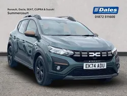 Green Used 2024 Dacia Sandero Extreme Hatchback | £17,000 (A bit pricey)