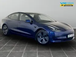 Blue Used 2021 Tesla Model 3 Standard Range Sedan | £17,295 (Fair price)
