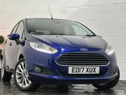 Blue Used 2017 Ford Fiesta Titanium X Hatchback | £6,495 (Good price)